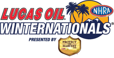 Lucas Oil NHRA Winternationals logo